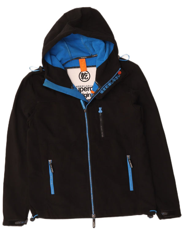 Superdry muška vjetrovka s kapuljačom Windtrekker UK 40 velika crna