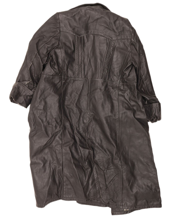 VINTAGE muški kožni baloner UK 38 Srednja crna koža