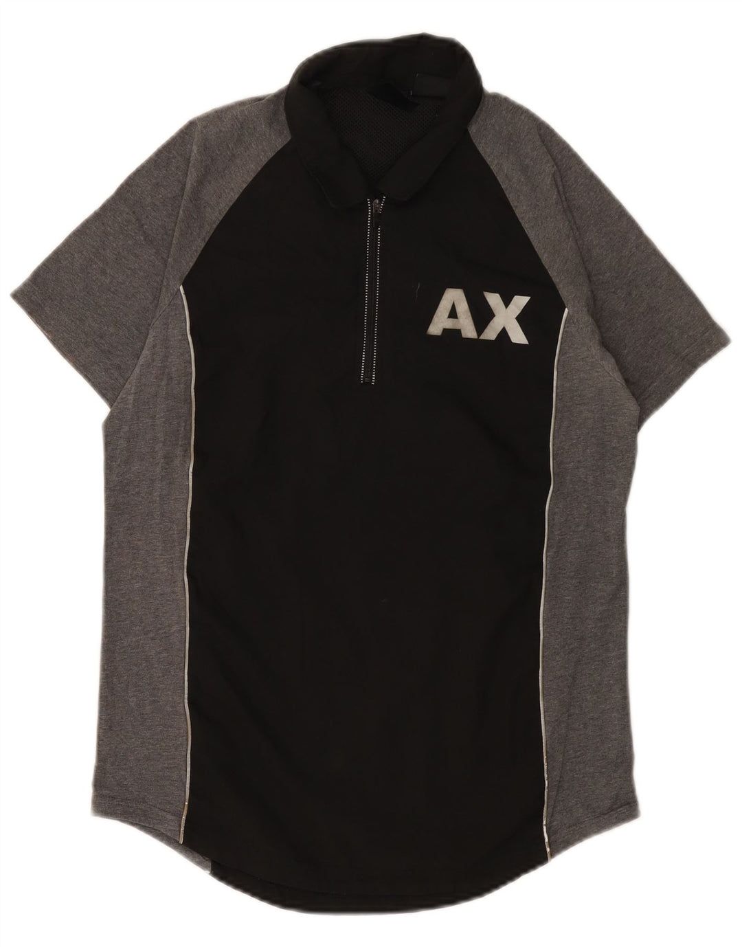 Armani Exchange muška grafička polo majica male crne boje