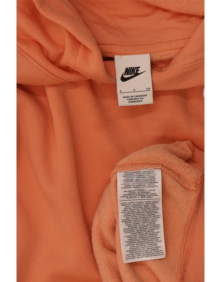 Nike Muška majica s kapuljačom Mala narančasta pamučna