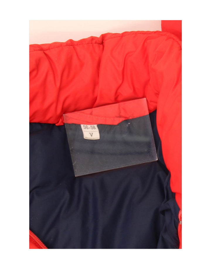 CIESSE PIUMINI Mens Padded Jacket IT 56/58 3XL Red Vintage Ciesse Piumini and Second-Hand Ciesse Piumini from Messina Hembry 