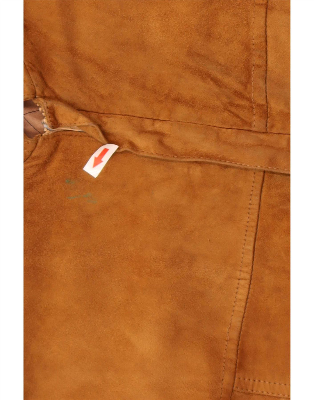 Vintage muška bomber jakna od brušene kože IT 50 velika bež koža