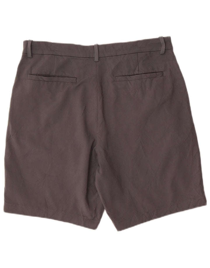 Calvin Klein muške chino kratke hlače W33 srednje sivi pamuk