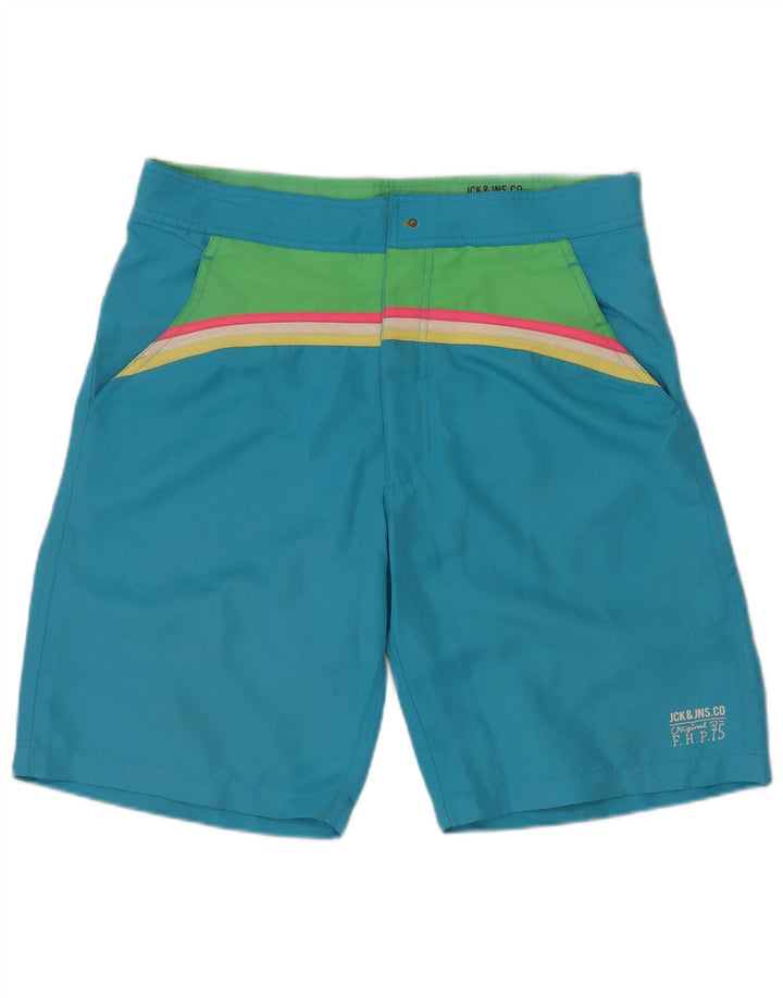 Jack & Jones muške kratke hlače za kupanje od poliestera srednje plave boje