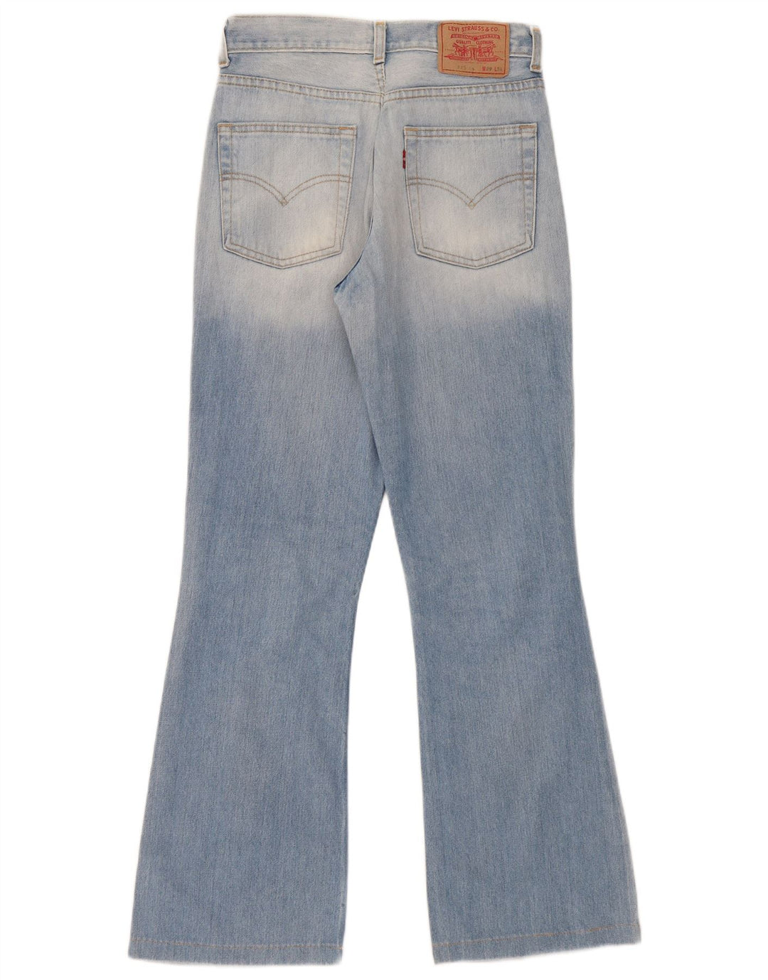Levi's ženske traperice s čizmama W29 L31 plavi pamuk