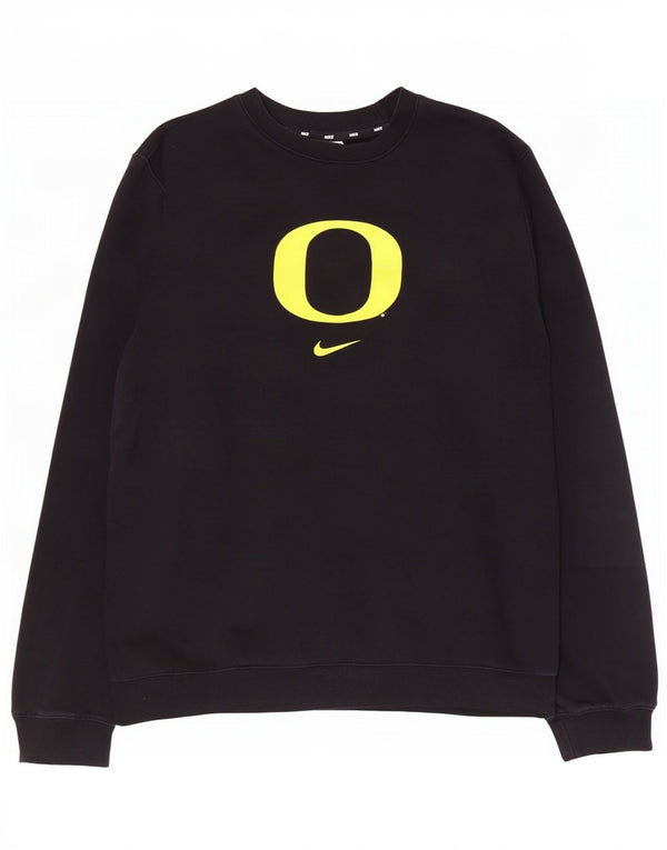 Nike muška trenirka Oregon Ducks Graphic Sweatshirt veliki crni pamuk