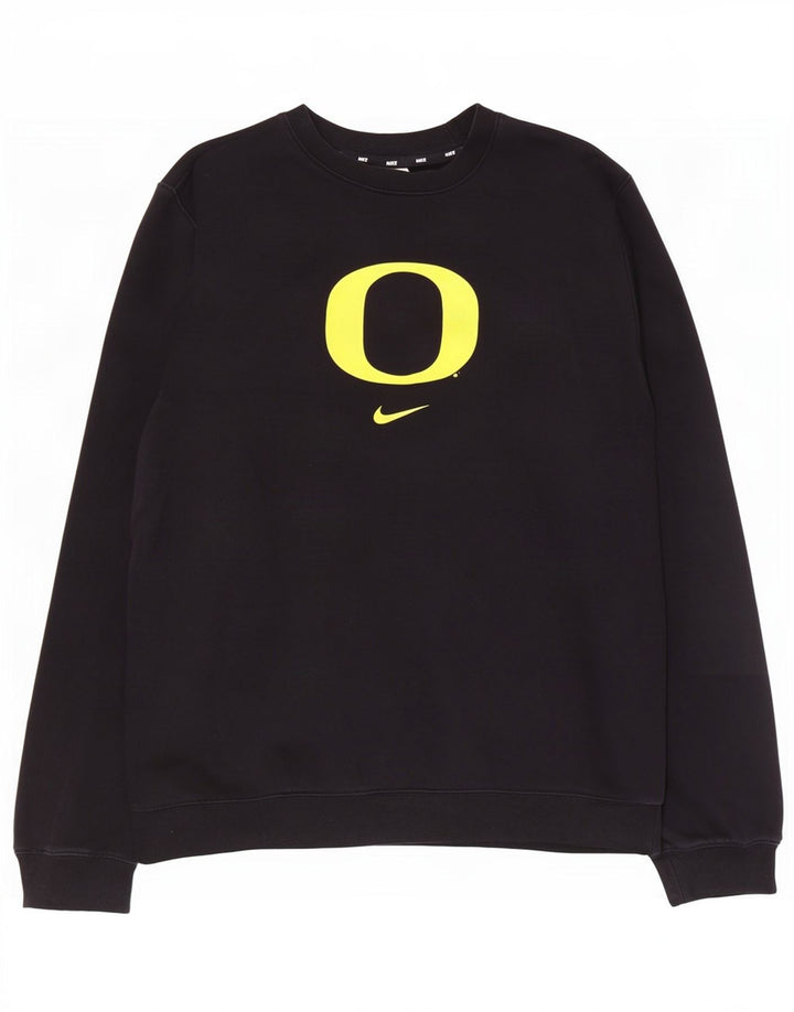 Nike muška trenirka Oregon Ducks Graphic Sweatshirt veliki crni pamuk