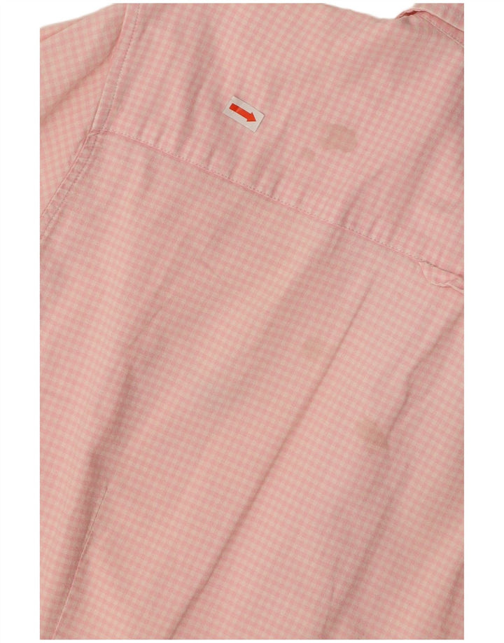 GANT ženska majica kratkih rukava UK 20 Large Pink Gingham
