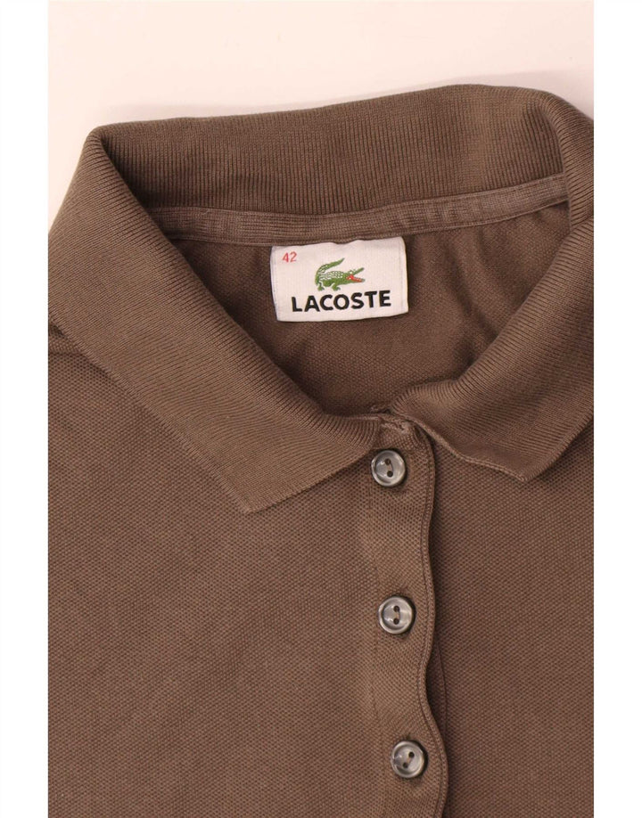 Lacoste ženska polo majica veličina 42 velika smeđa