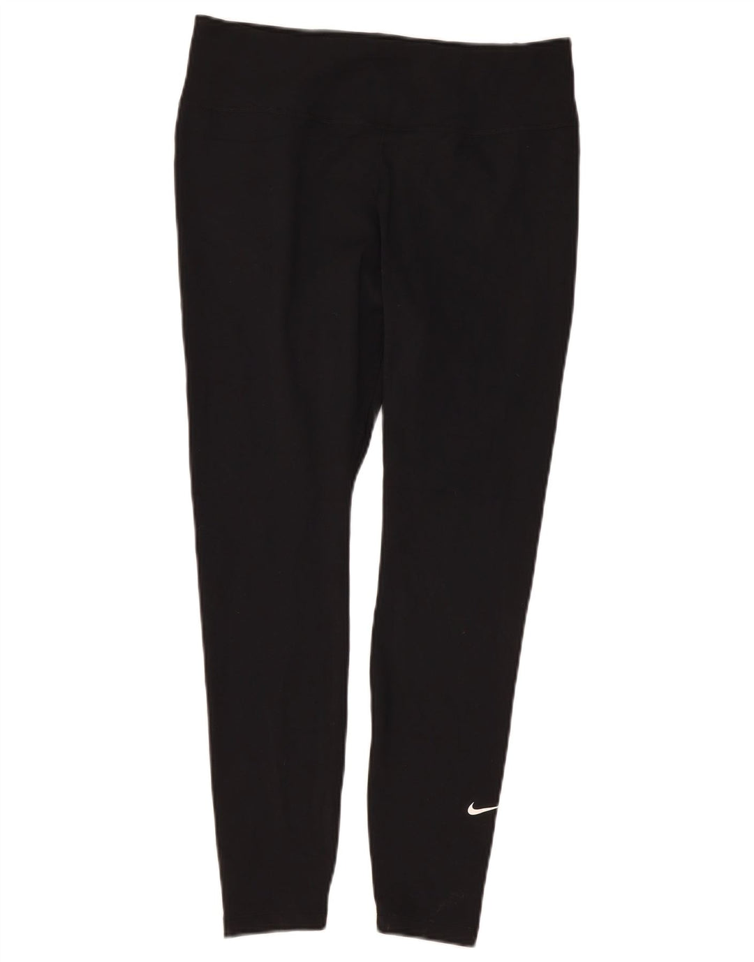 Nike Ženske Dri Fit Leggings UK 14 Veliki crni poliester