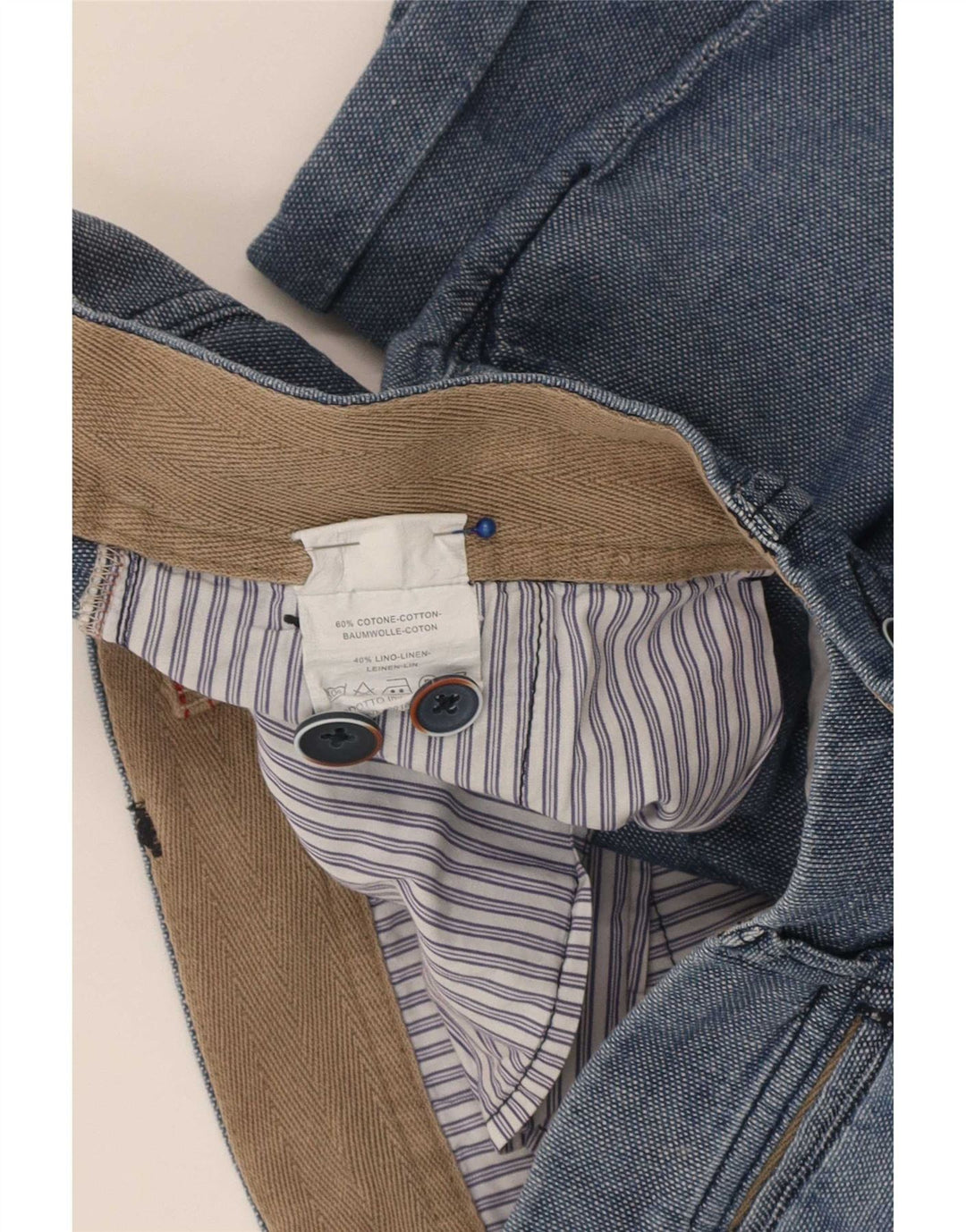 Refrigiwear ženske obične chino kratke hlače W30 srednje plavi pamuk