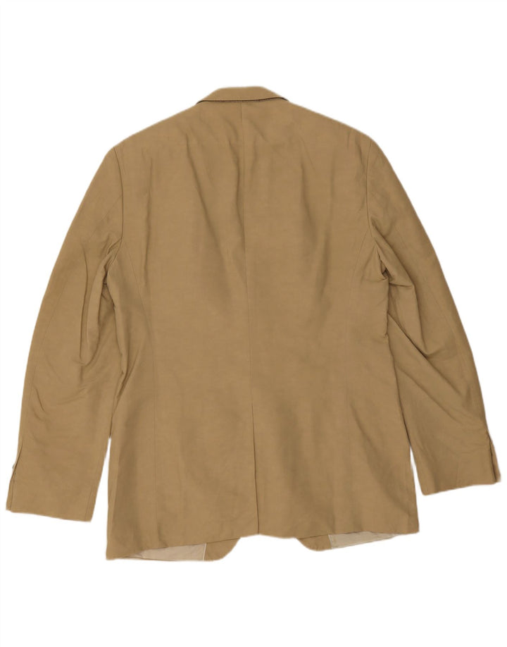 Hugo Boss muška jakna sa 2 gumba UK 50 Large Beige Cotton