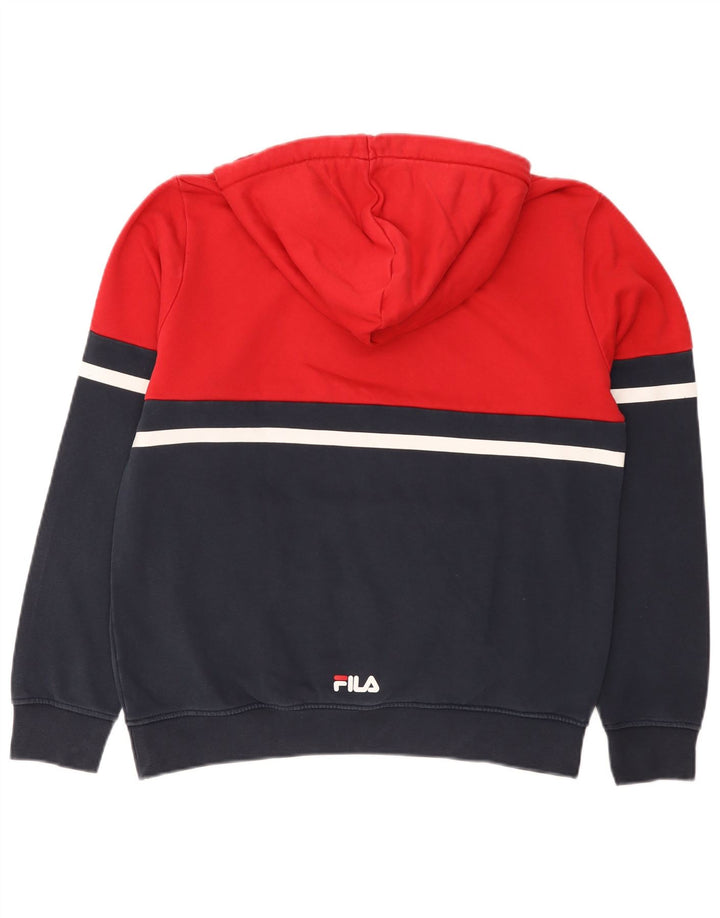 Fila muška majica s kapuljačom s kapuljačom, mala crvena boja