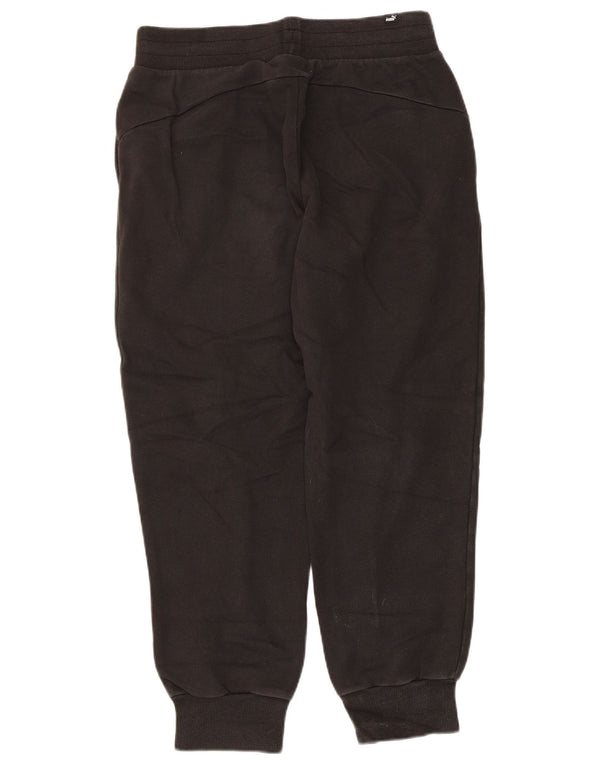 Puma ženske trenirke hlače Joggers UK 14 Srednje crni pamuk