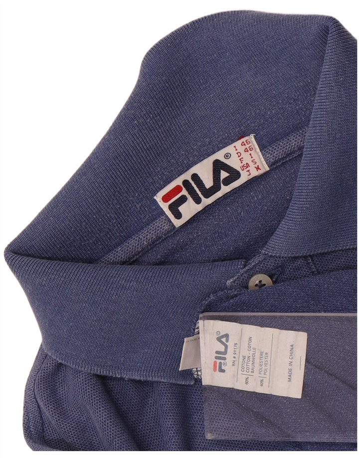 Fila muška polo majica mala plava pamučna
