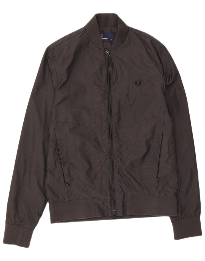Muška bomber jakna Fred Perry UK 34 XS sivi poliamid