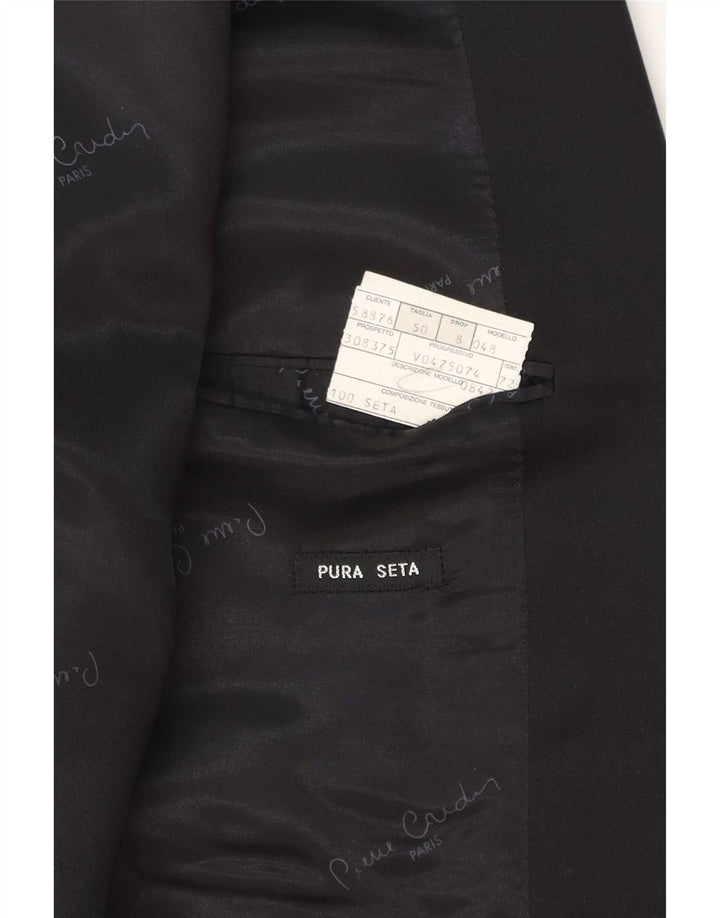 Pierre Cardin muška jakna sa jaknom IT 50 Large Black Geometric Classic