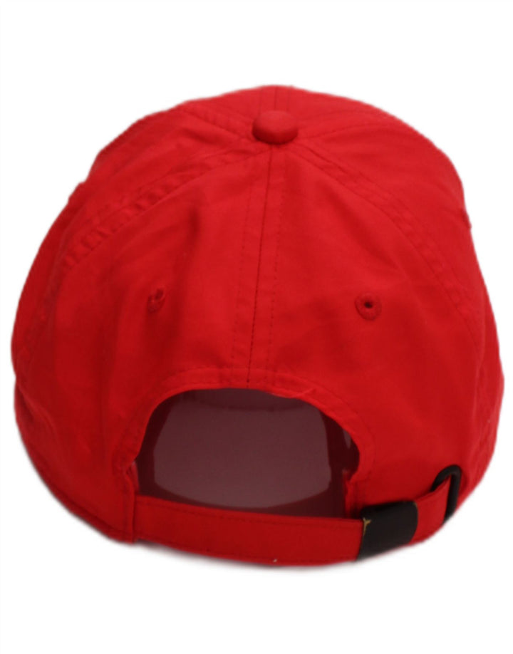 NIKE Mens Graphic Baseball Cap One Size Red Polyester Sports