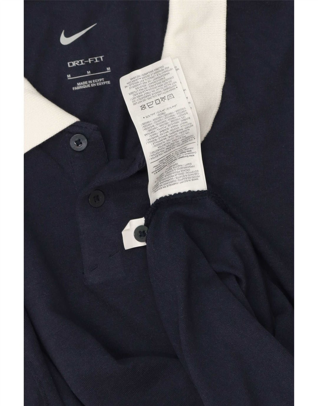 Nike muška polo majica za ragbi srednje tamnoplavi poliester