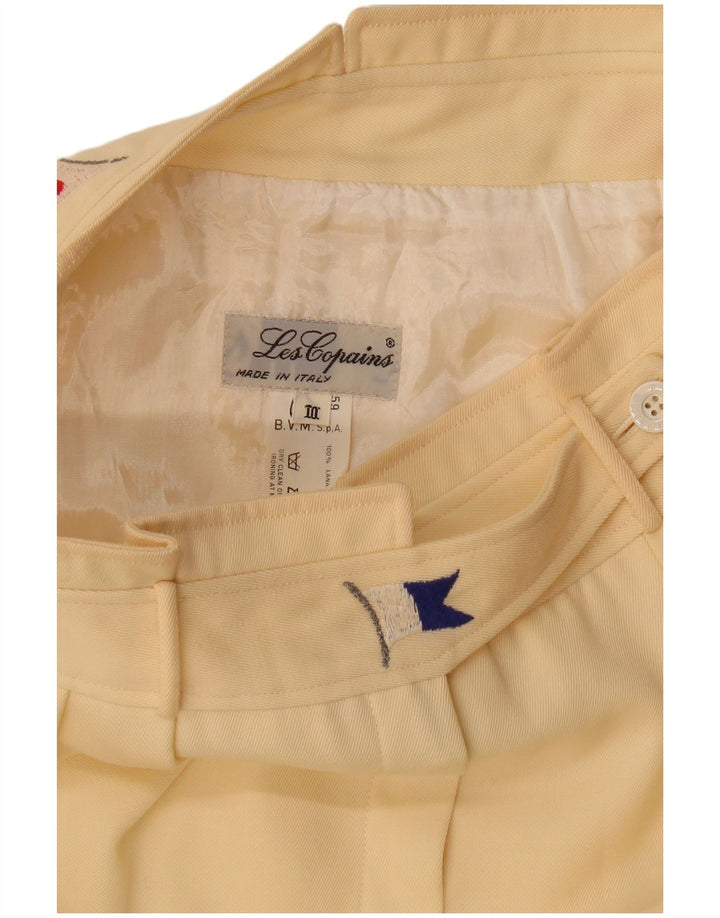 Les Copains ženska suknja A-kroja W28 srednje bijele vune