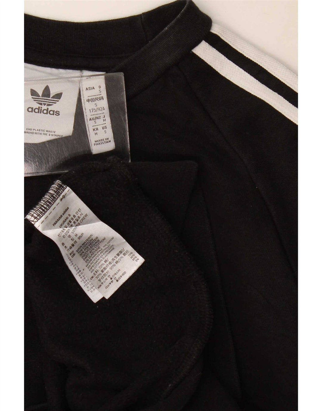 Adidas muški džemperi mali crni pamuk