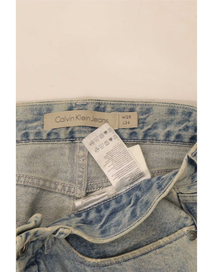 Muške uske traperice Calvin Klein W28 L34 plavi pamuk
