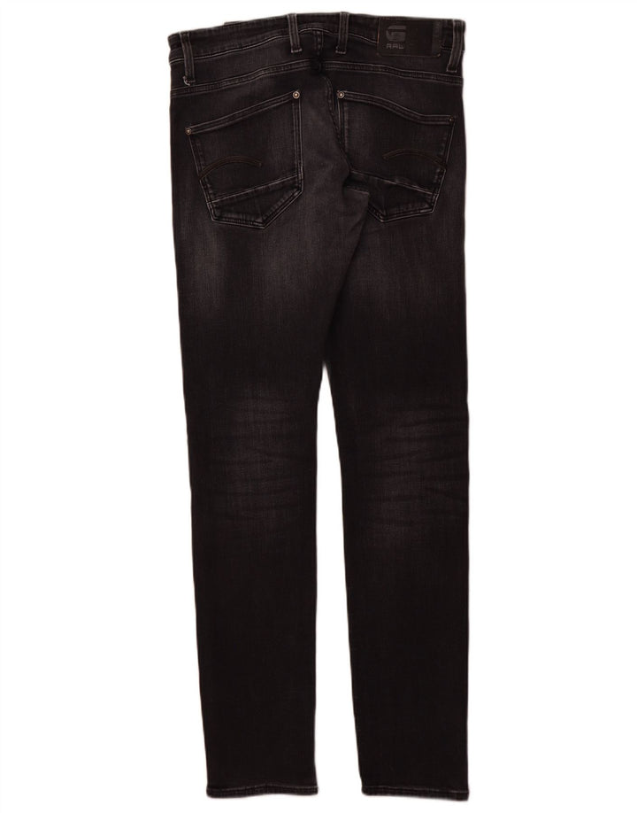 G-STAR Mens Slim Jeans W30 L32 Grey Cotton