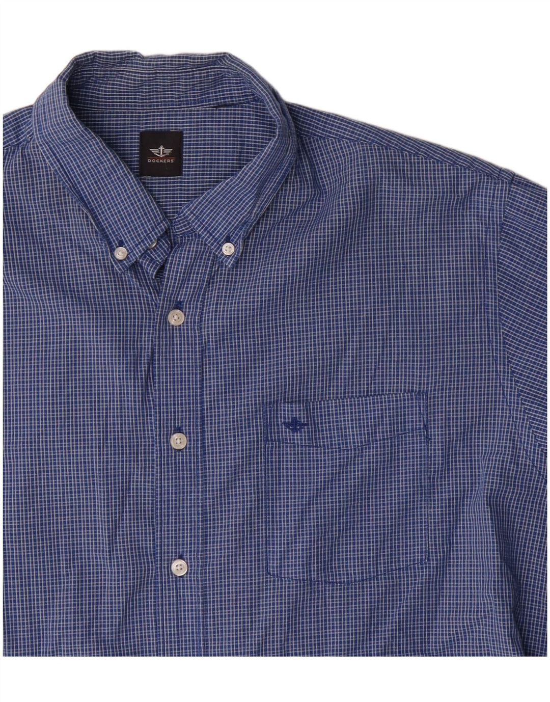 Dockers muška košulja XL plavi karirani