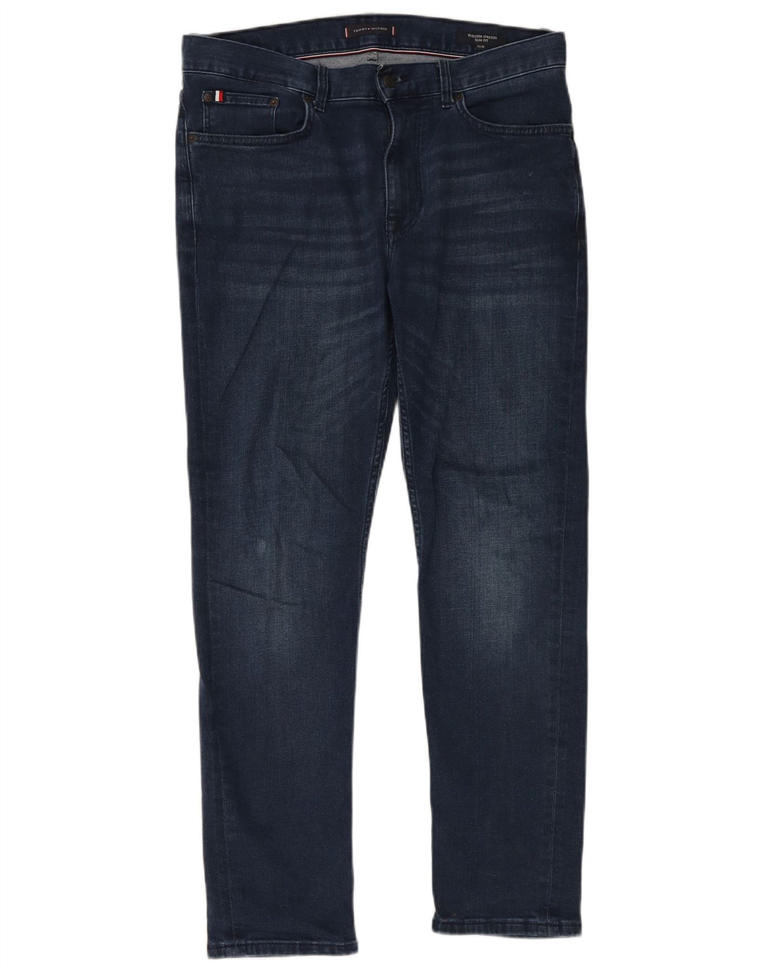 Tommy Hilfiger Muške Bleecker rastezljive uske traperice W32 L30 Plavi pamuk