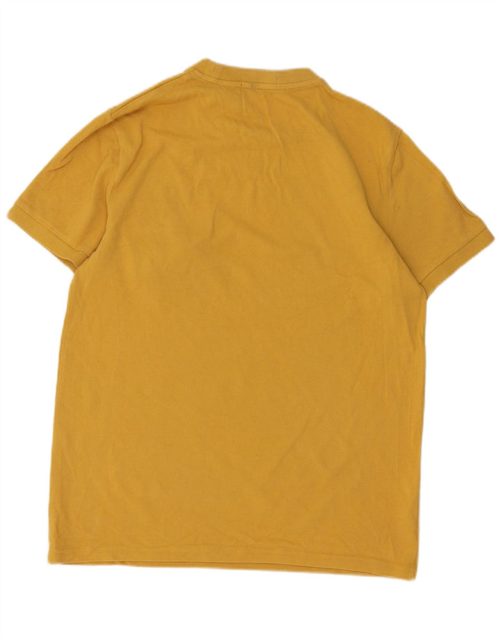 Fred Perry muška majica kratkih rukava Srednje žuti pamuk