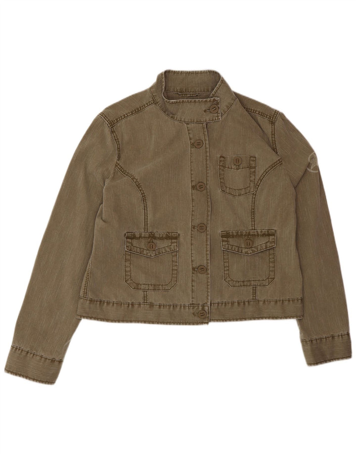 CONVERSE Ženska pomoćna jakna UK 18 XL Kaki pamuk