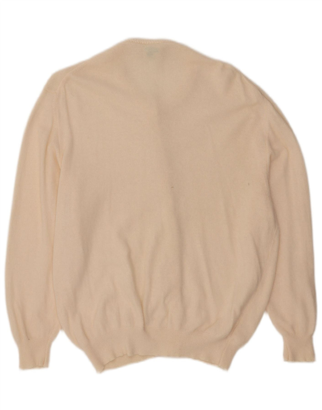 CANDA Womens Cardigan Sweater EU 46 XL Off White Angora