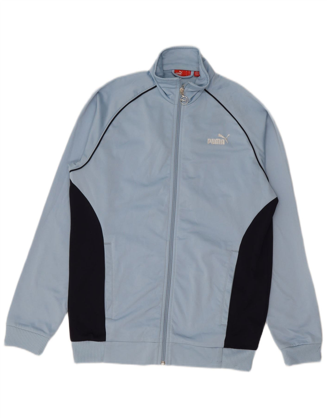 PUMA Boys Trenirka Gornja jakna 13-14 godina plava poliesterska boja