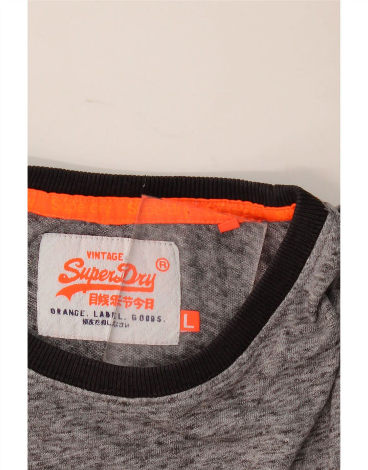 Superdry muška majica s velikim sivim pjegama