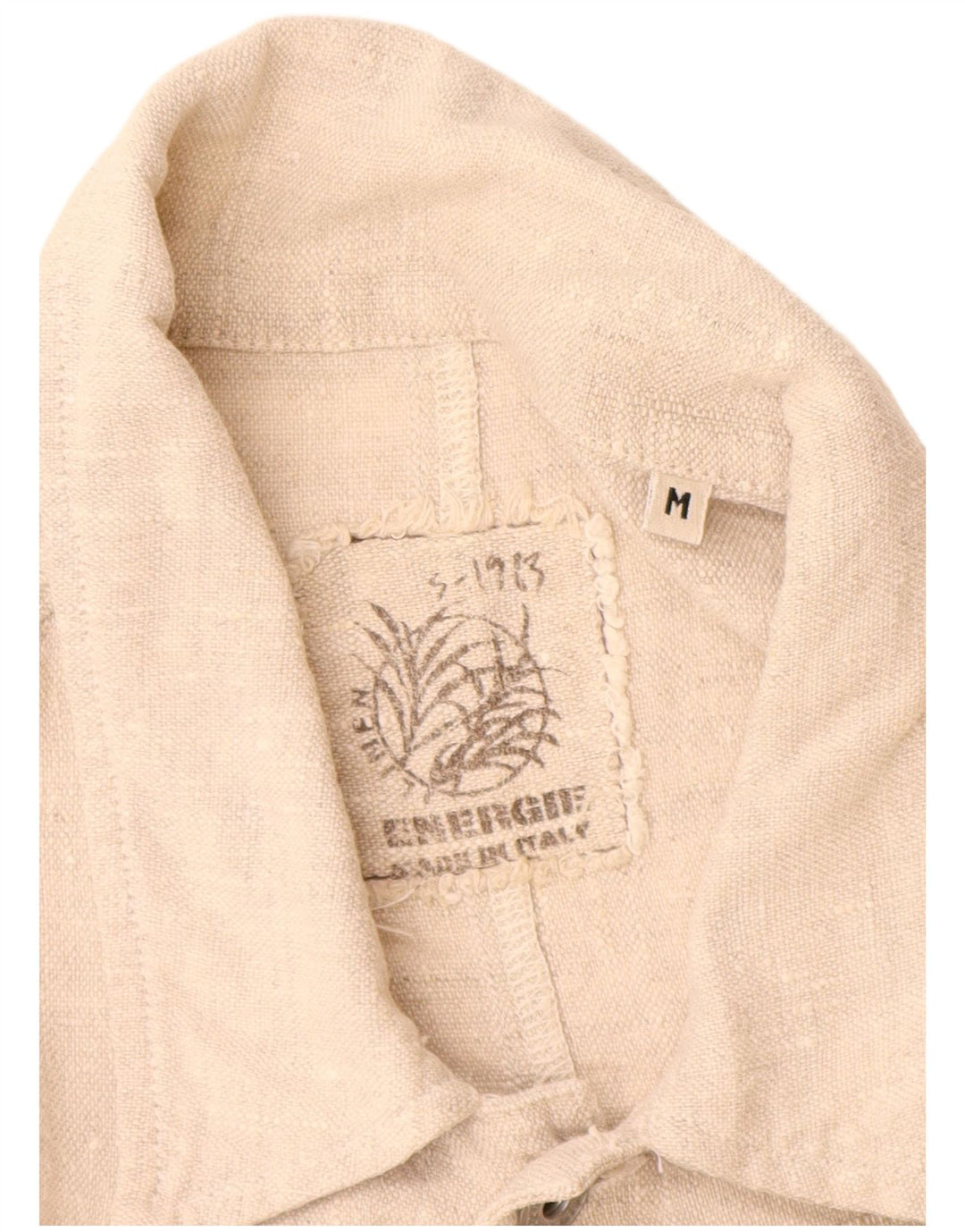 Energie Mens Utility Jacket UK 38 Medium Beige Lan
