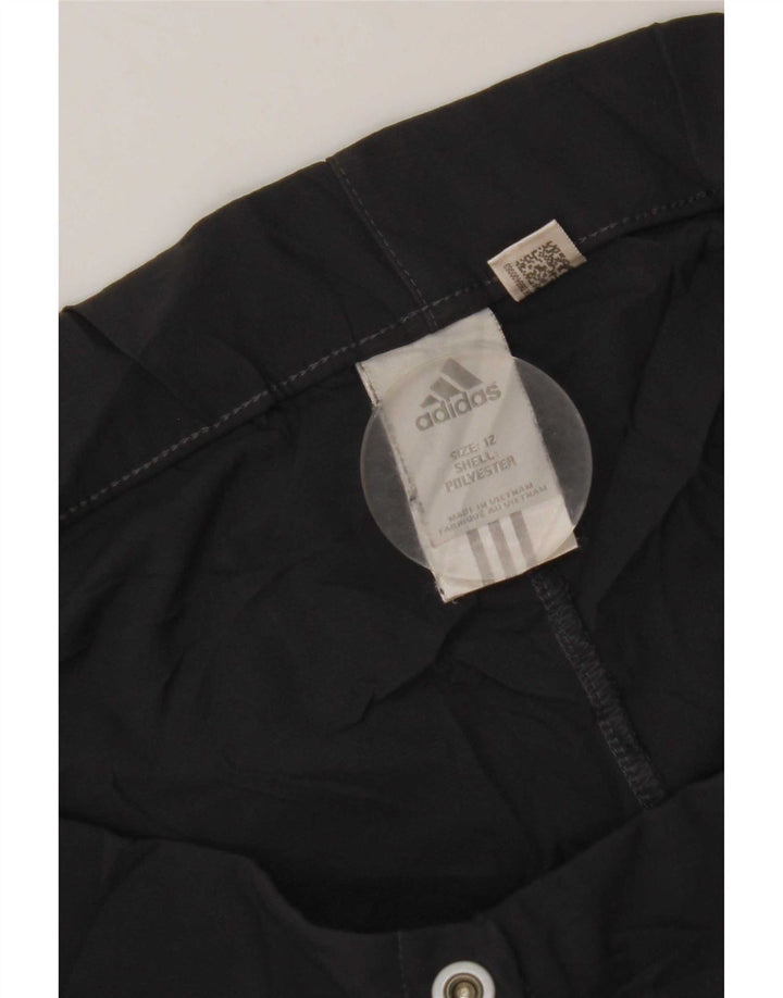 Adidas ženske kratke hlače Climalite Casual UK 12 srednje W34 sivi poliester