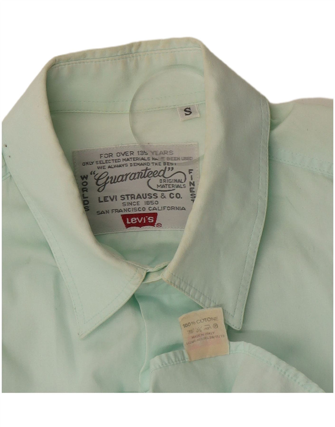 Levi's muška košulja male tirkizne boje