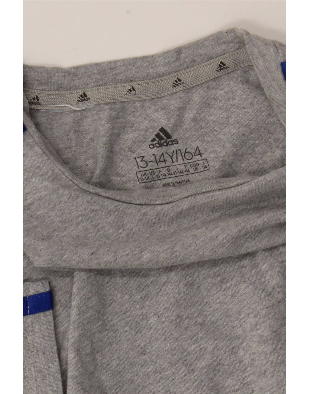 Adidas majica kratkih rukava za dječake 13-14 godina siva