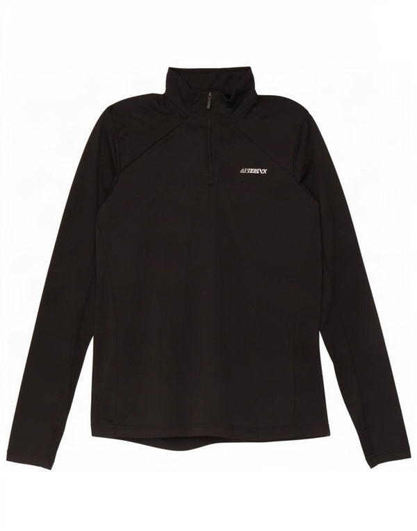 Adidas ženska trenirka Terrex Zip Neck Top UK 16 Large Black