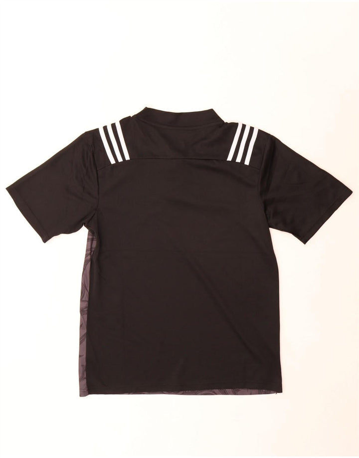 Adidas muška majica kratkih rukava s grafičkim motivima, srednji crni paisley poliester
