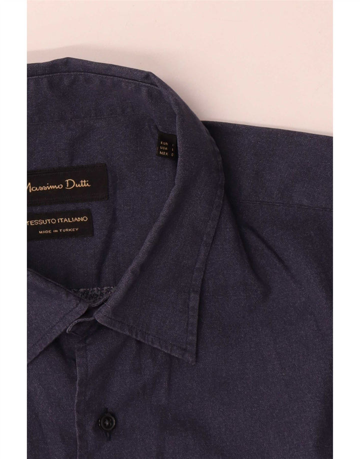 Massimo Dutti muška košulja velika tamnoplava
