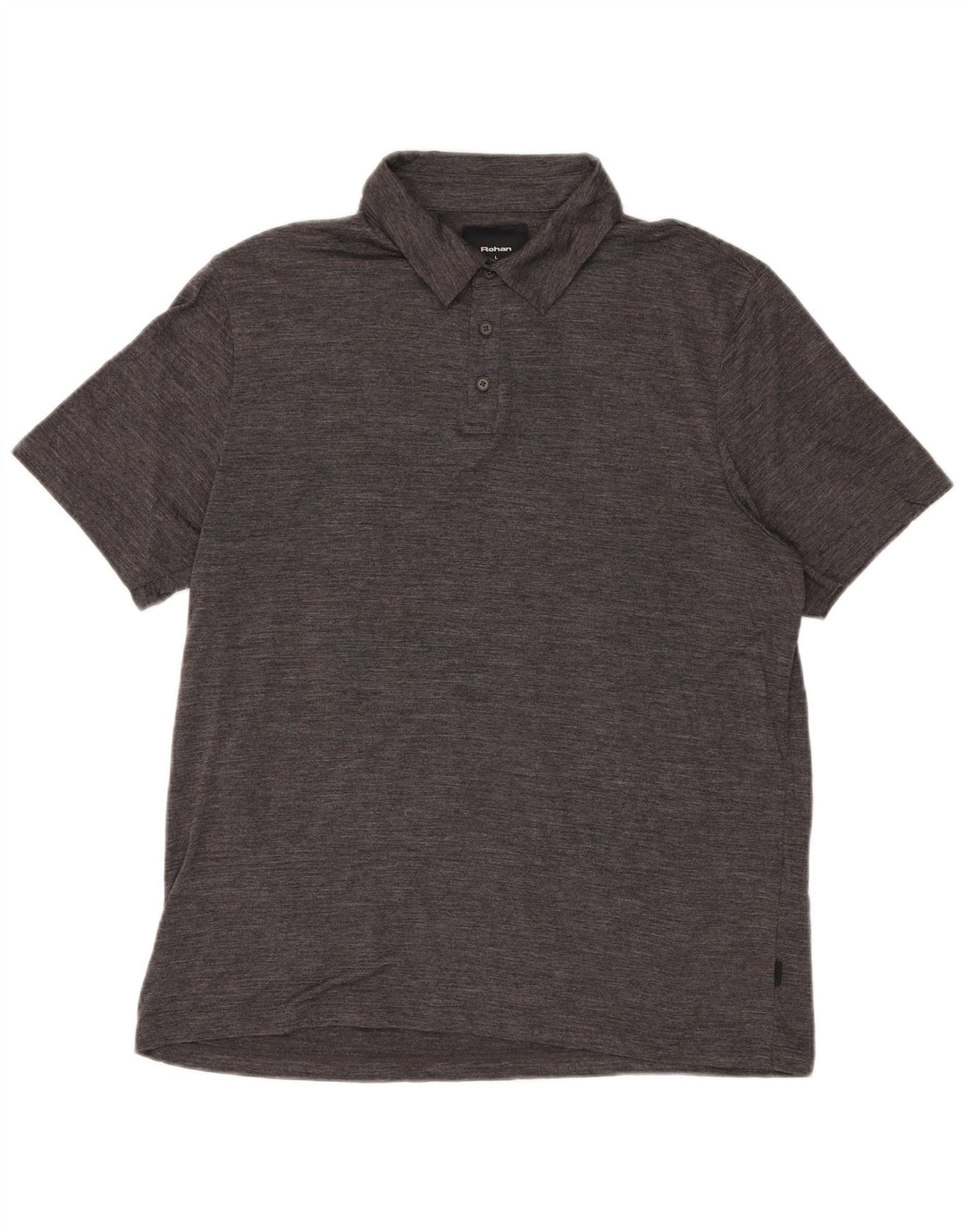 Rohan muška polo majica velike sive pjegave merino vune