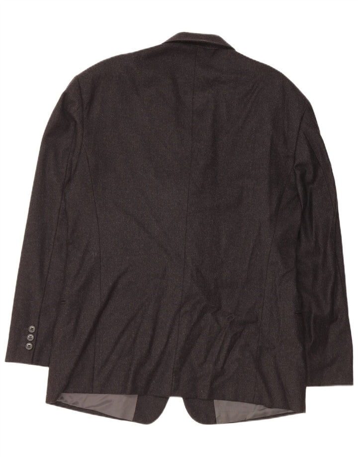 EMPORIO ARMANI muška jakna sa 2 gumba UK 38 srednje crna nova vuna