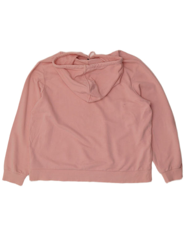 Marks & Spencer ženska majica s kapuljačom UK 18 XL, ružičasti pamuk