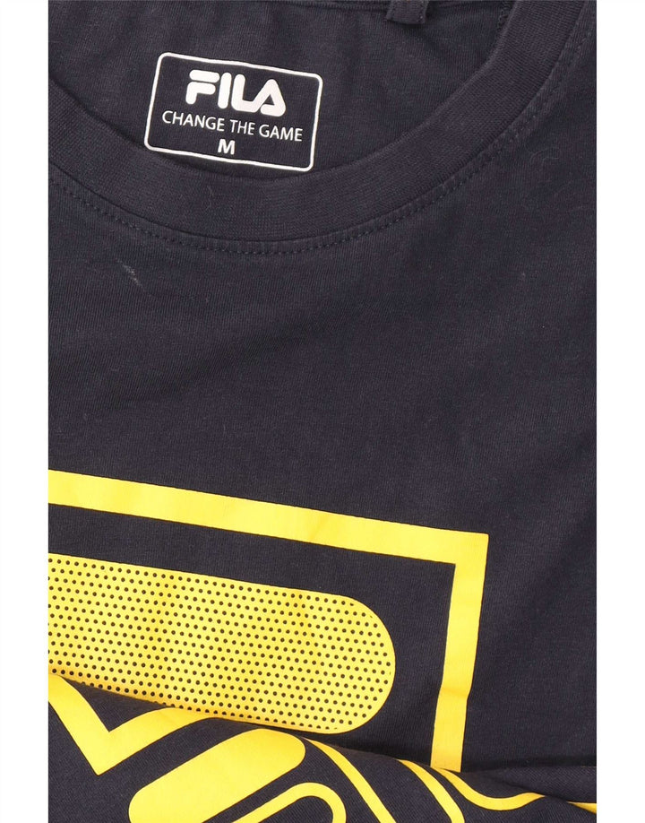 Fila muška majica kratkih rukava s grafičkim motivima srednje tamnoplava