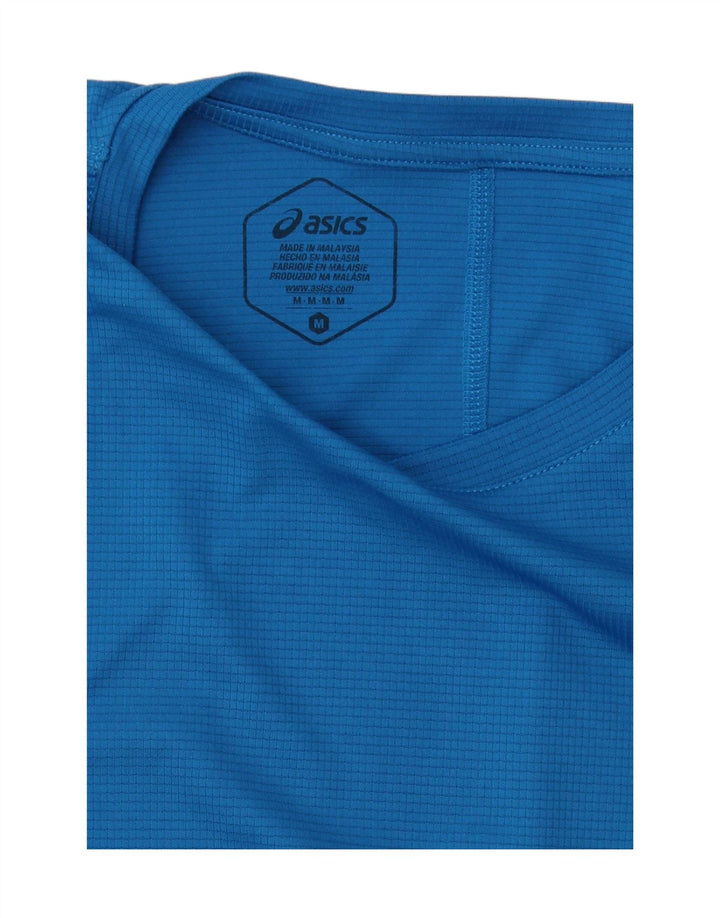 Asics muška majica srednje plave boje od poliestera