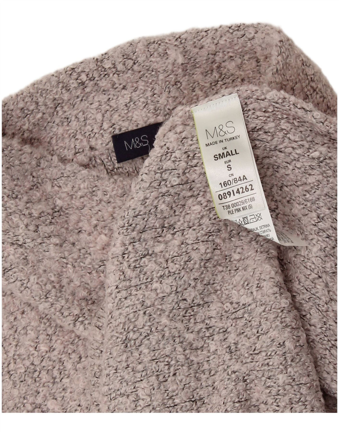 MARKS & SPENCER Ženski džemper s kornjačičastim ovratnikom UK 10 Mali sivi
