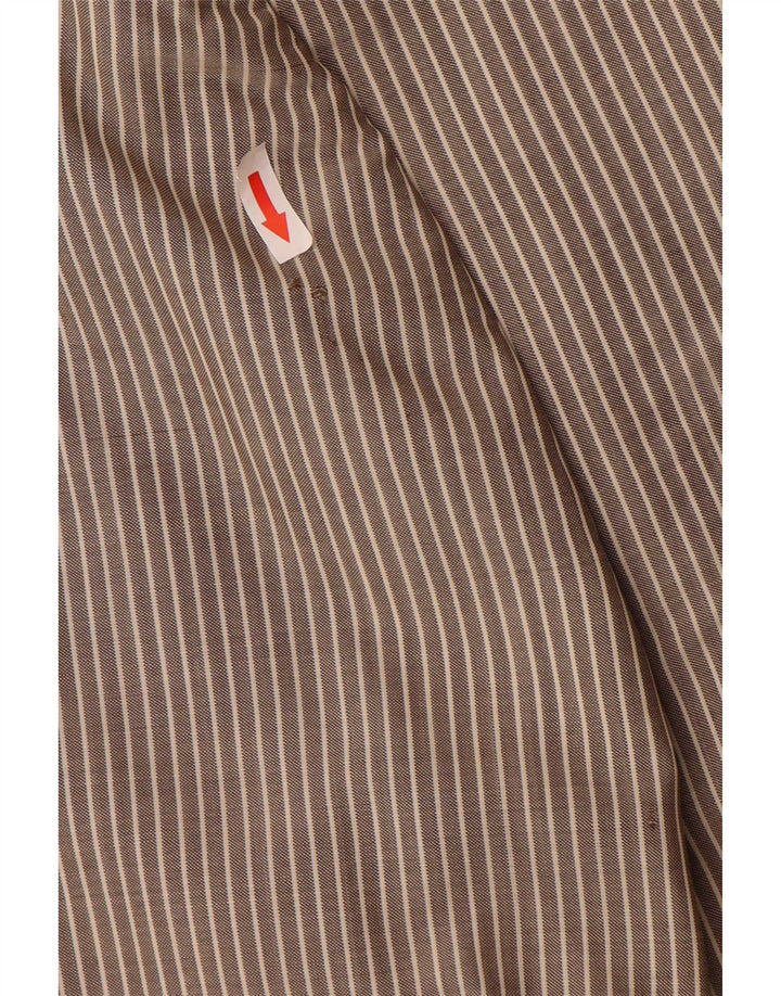 Hugo Boss muška jakna sa 2 gumba EU 54 2XL siva prugasta djevičanska vuna