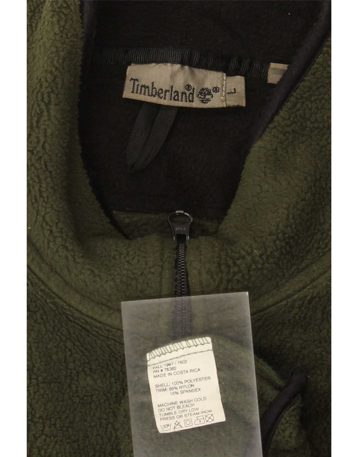 Timberland muška jakna od flisa UK 40 veliki zeleni poliester