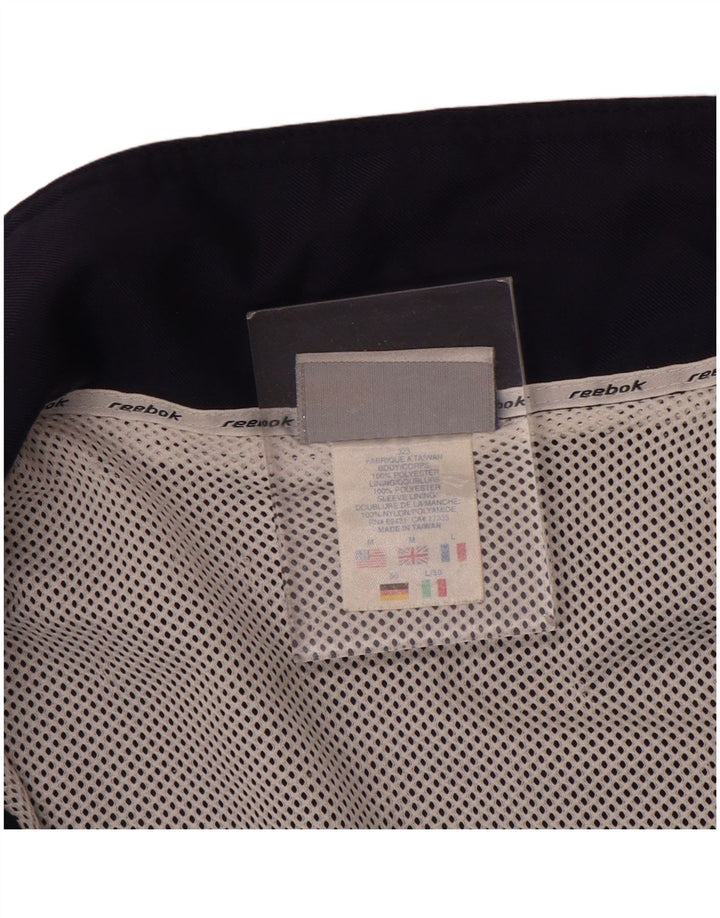 Reebok muška kišna jakna UK 38 Medium tamnoplavi poliester